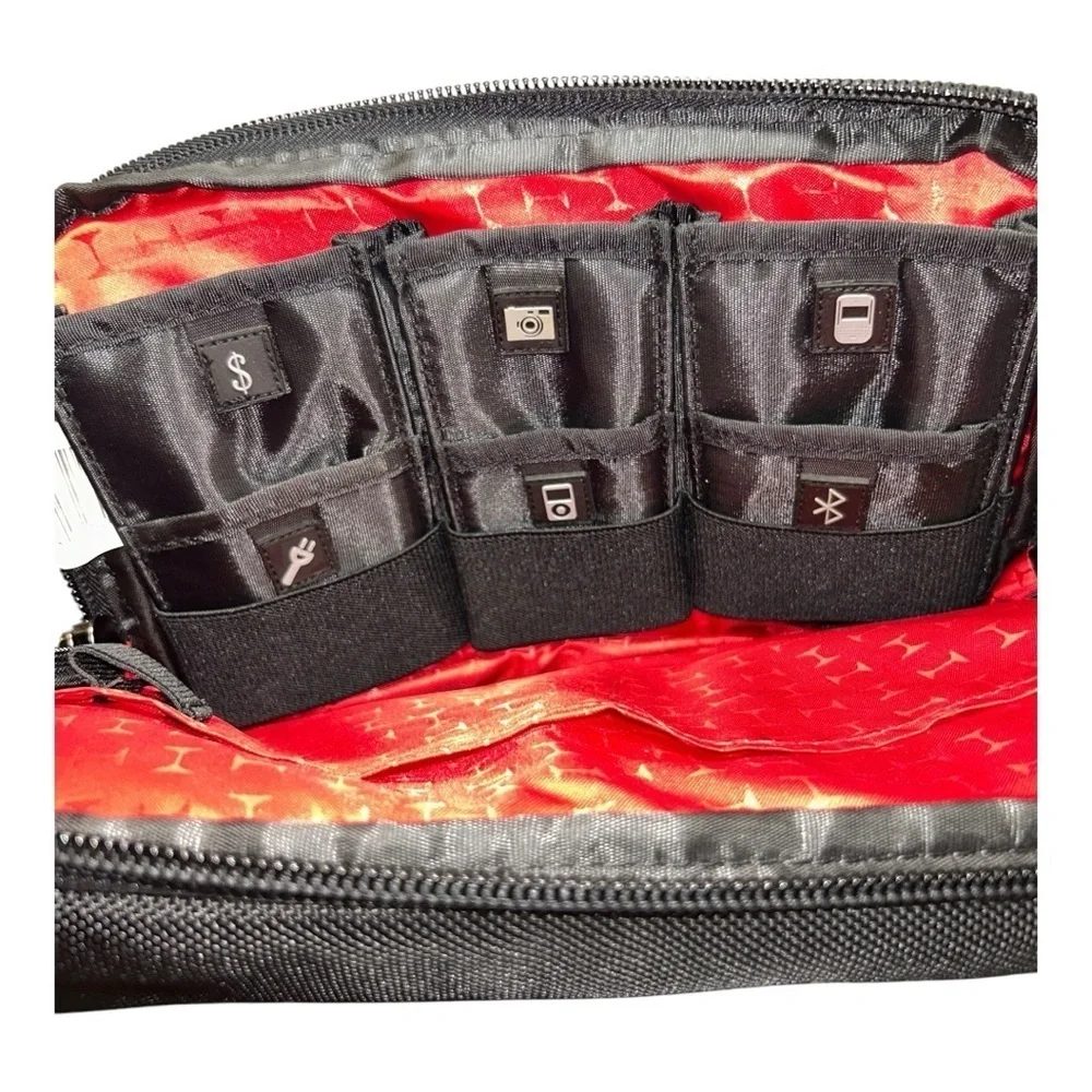 Black Travel Essentials Notebook Caddy NWT